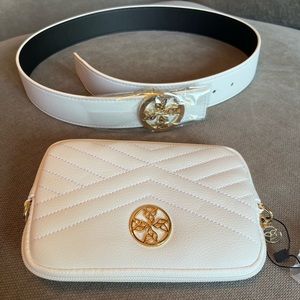 White Convertible Crossover + Belt Bag - BRAND NEW